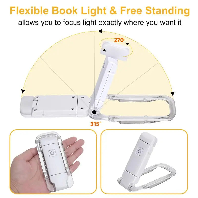 Clip Desk Light Bookmark Read Light Night Lamp